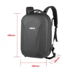 STARTRC Shoulders Decompression Backpack for DJI Drones / DSLR Cameras (Black) - Image 8