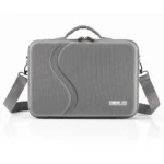 For DJI Osmo Action 5 Pro STARTRC Portable Handbag Shoulder PU Storage Bag (Dark Gray) - Image 2