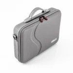 For DJI Osmo Action 5 Pro STARTRC Portable Handbag Shoulder PU Storage Bag (Dark Gray) - Image 3