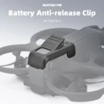 For DJI Avata 2 Sunnylife Battery Anti-release Buckle Clip Lock-up Anti-falling Battery Safety Lock Buckle Guard (Black) - Image 2