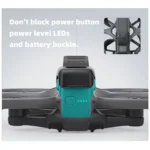 For DJI Avata 2 Sunnylife Battery Anti-release Buckle Clip Lock-up Anti-falling Battery Safety Lock Buckle Guard (Black) - Image 5