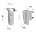 For DJI Flip STARTRC Split Type Drone Landing Gear Height Extensions Rack (Grey) - Image 3