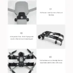 STARTRC For DJI Mavic Air 2 / Air 2S Damping Landing Gear Training Floating Kit - Image 11