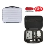 ls-S004 Portable Waterproof Drone Handbag Storage Bag for DJI Mavic Mini 2(Silver + Black Liner) - Image 2