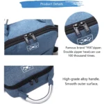 Portable Waterproof Drone Shoulder Storage Bag for DJI Mavic Mini 2(Blue) - Image 7