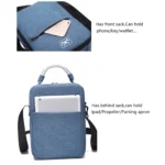 Portable Waterproof Drone Shoulder Storage Bag for DJI Mavic Mini 2(Blue) - Image 8