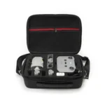 LS4456 Portable Drone PU Shoulder Storage Bag Handbag for DJI Mavic Mini 2(Black + Black Liner) - Image 3