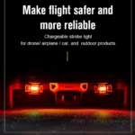 STARTRC 1109184 Drone Universal Rechargeable Colorful Strobe Signal Arm Lights for DJI FPV / Mini 2 / Mavic Air 2 - Image 8
