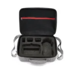 Portable Carry Case Waterproof Scratch-proof Anti-shock Travel Carrying Cover Case Box for DJI Air 2s(Grey+Black Liner) - Image 2