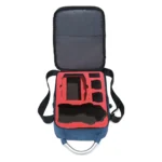 Shockproof Waterproof Single Shoulder Storage Travel Carrying Cover Case Box for DJI Air 2S(Blue+Red Liner) - Image 2
