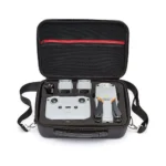 Portable Single Shoulder Storage Travel Carrying PU Cover Case Box for DJI Air 2S(Black + Black Liner) - Image 2