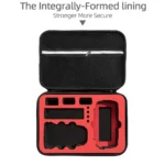 For DJI Mini SE Shockproof Carrying Hard Case Storage Bag, Size: 21.5 x 29.5 x 10cm(Grey + Red Liner) - Image 3
