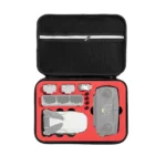 For DJI Mini SE Shockproof Nylon Carrying Hard Case Storage Bag, Size: 21.5 x 29.5 x 10cm(Black + Red Liner) - Image 3