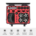 STARTRC ABS Waterproof Shockproof Suitcase Storage Box For DJI Avata / Goggles 2 / / FPV Goggles V2(Black) - Image 5