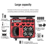 STARTRC ABS Waterproof Shockproof Suitcase Storage Box For DJI Avata / Goggles 2 / / FPV Goggles V2(Black) - Image 6