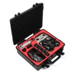 STARTRC ABS Waterproof Shockproof Suitcase For DJI Avata, Compatible with DJI Goggles 2 / FPV Goggles V2+FPV RC(Black) - Image 5