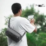 STARTRC Portable Shoulder Waterproof Drone Bag For DJI OM6 / Mini 3 / Mini 3 Pro / Mini 2(Black) - Image 7