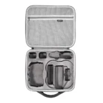 For DJI Avata STARTRC Portable Handbag Shoulder PU Storage Bag(Dark Grey) - Image 5