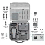 For DJI Air 3 / RC 2 / RC-N2 STARTRC Shoulder Storage Bag PU Handbag(Grey) - Image 5