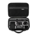 For DJI Osmo Action 4 / 5 Pro STARTRC Portable PU Storage Box Case Full Kit(Black) - Image 4