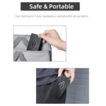 For DJI Air 3 Sunnylife 8747F Propellers Case Storage Mini Travel Case Box(Black) - Image 6