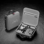 For DJI Mini 4 Pro / N2 STARTRC Shoulder Storage Bag PU Handbag(Grey) - Image 7