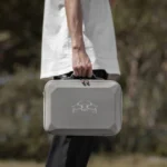 For DJI Mini 4 Pro / RC 2 with Screen STARTRC Shoulder Storage Bag PU Handbag(Grey) - Image 8