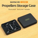 For DJI Neo Sunnylife NEO Propellers Case Storage Mini Travel Case Box(Black) - Image 3