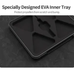 For DJI Neo Sunnylife NEO Propellers Case Storage Mini Travel Case Box(Black) - Image 6