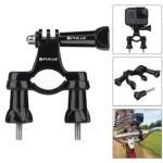 PULUZ 53 in 1 Accessories Total Ultimate Combo Kits with EVA Case (Chest Strap + Suction Cup Mount + 3-Way Pivot Arms + J-Hook Buckle + Wrist Strap + Helmet Strap + Extendable Monopod + Surface Mounts + Tripod Adapters + Storage Bag + Handlebar Mount) for GoPro, Insta360, DJI and Other Action Cameras - Image 3