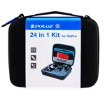 PULUZ 24 in 1 Bike Mount Accessories Combo Kits with EVA Case (Wrist Strap + Helmet Strap + Extension Arm + Quick Release Buckles + Surface Mounts + Adhesive Stickers + Tripod Adapter + Storage Bag + Handlebar Mount + Screws) for GoPro, Insta360, DJI and Other Action Cameras - Image 12