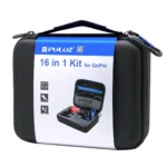 PULUZ 16 in 1 CNC Metal Accessories Combo Kits with EVA Case (Screws + Surface Mounts + Tripod Adapter + Extendable Pole Monopod + Storage Bag + Wrench) for GoPro, Insta360, DJI and Other Action Cameras - Image 10