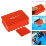 PULUZ 14 in 1 Surfing Accessories Combo Kits (Bobber Hand Grip + Floaty Sponge + Quick Release Buckle + Surf Board Mount + Floating Wrist Strap + Safety Tethers Strap + Storage Bag ) for GoPro, Insta360, DJI and Other Action Cameras - Image 5