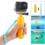 PULUZ 20 in 1 Accessories Combo Kits with Orange EVA Case (Chest Strap + Head Strap + Suction Cup Mount + 3-Way Pivot Arm + J-Hook Buckles + Extendable Monopod + Tripod Adapter + Bobber Hand Grip + Storage Bag + Wrench) for GoPro, Insta360, DJI and Other Action Cameras - Image 6