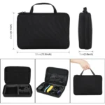 [US Warehouse] PULUZ 50 in 1 Accessories Total Ultimate Combo Kits with EVA Case (Chest Strap + Suction Cup Mount + 3-Way Pivot Arms + J-Hook Buckle + Wrist Strap + Helmet Strap + Extendable Monopod + Surface Mounts + Tripod Adapters + Storage Bag + Handlebar Mount) for GoPro, Insta360, DJI and Other Action Cameras - Image 2