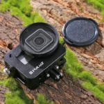 [US Warehouse] PULUZ Housing Shell CNC Aluminum Alloy Protective Cage with 52mm UV Lens for GoPro HERO(2018) /7 Black /6 /5(Black) - Image 9