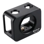 PULUZ for Sony RX0 Aluminum Alloy Protective Cage + 37mm UV Filter Lens + Lens Sunshade with Screws and Screwdrivers(Black) - Image 2