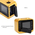 PULUZ for Sony RX0 Aluminum Alloy Protective Cage + 37mm UV Filter Lens + Lens Sunshade with Screws and Screwdrivers(Gold) - Image 7