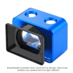 PULUZ for Sony RX0 Aluminum Alloy Protective Cage + 37mm UV Filter Lens + Lens Sunshade with Screws and Screwdrivers(Blue) - Image 5