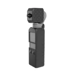 PULUZ  2 in 1 Diamond Texture Silicone Cover Case Set for DJI OSMO Pocket(Black) - Image 2