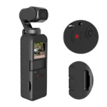 PULUZ  2 in 1 Diamond Texture Silicone Cover Case Set for DJI OSMO Pocket(Black) - Image 6