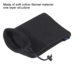 PULUZ Storage Bag with Stay Cord for GoPro, Insta360, DJI and Other Action Cameras Accessories(Black) - Image 4
