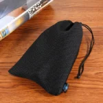 PULUZ Storage Bag with Stay Cord for GoPro, Insta360, DJI and Other Action Cameras Accessories(Black) - Image 5