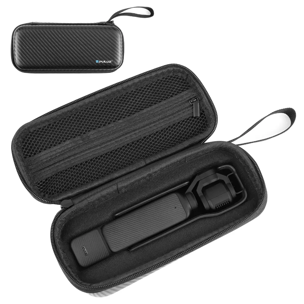 PU945B For DJI Osmo Pocket 3 PULUZ Mini Body Bag Portable EVA Storage Bag (Black) - Image 1
