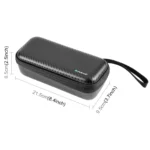 For DJI Osmo Pocket 3 PULUZ Mini Body Bag Portable EVA Storage Bag (Black) - Image 4