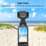 For DJI OSMO Pocket 3 PULUZ 9H 2.5D HD Tempered Glass Lens Protector + Screen Film (Transparent) - Image 6