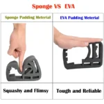 Shockproof Waterproof Portable Travel Case for GoPro, Insta360, DJI and Other Action Cameras Accessories, Size: 22cm x 16cm x 7cm - Image 8