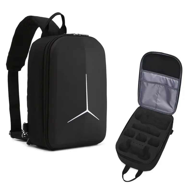 TBD0602427001A Drone Accessories Storage Crossbody Bag For DJI Mavic Air 2/Air 2S(Black) - Image 1