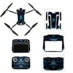 Sunnylife Drone+Remote Control Protective Sticker For DJI Mini 3 Pro RC Version( Time Gate) - Image 2