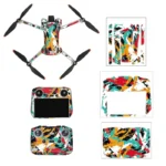 Sunnylife Drone+Remote Control Protective Sticker For DJI Mini 3 Pro RC Version(Rhythm Graffiti) - Image 2